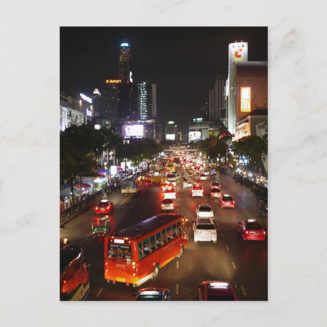 Bangkok Postkarte (Vorderseite)