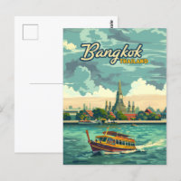Bangkok Thailand Asia Vintage Travel Tempel