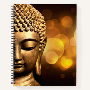 Bangkok, Thailand Goldener Buddha Notizbuch