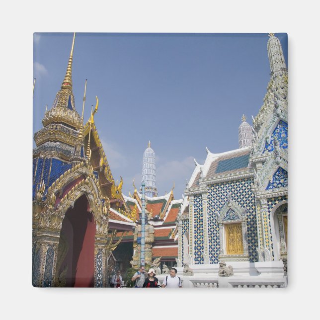 Bangkok, Thailand. Grand Palace von Bangkok Magnet (Vorne)