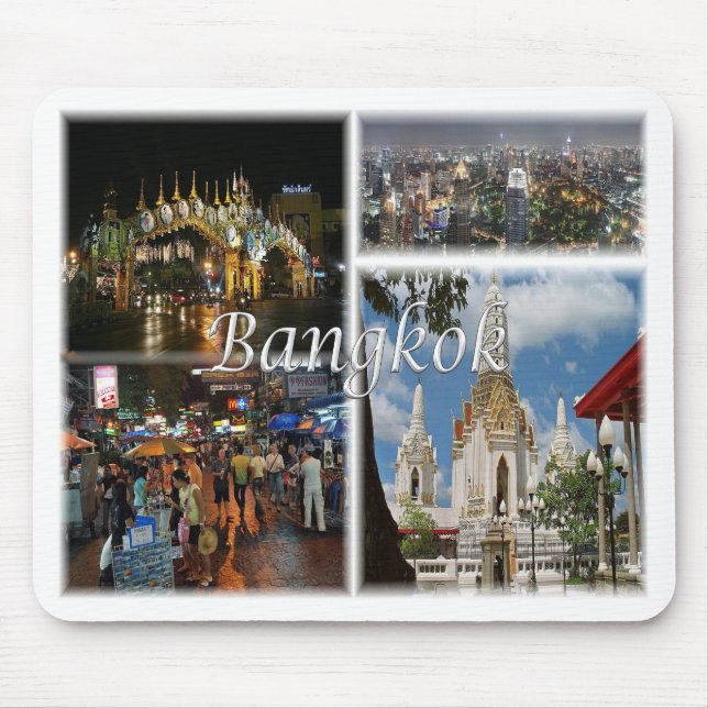 Bangkok Thailand Mousepad (Vorne)