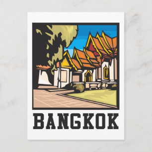 Bangkok Thailand Postkarte
