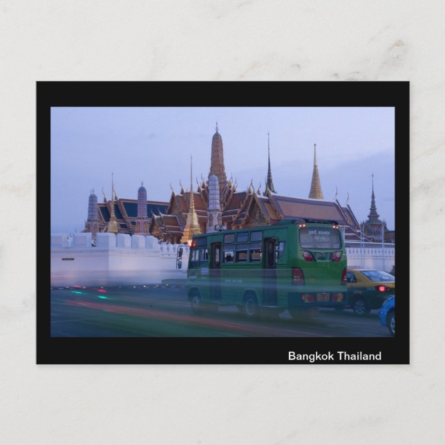 Bangkok Thailand Postkarte (Vorderseite)