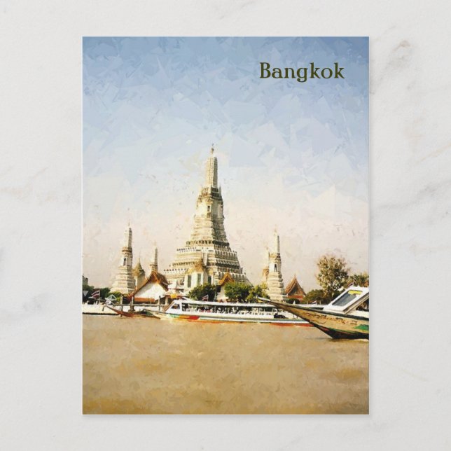 Bangkok, Thailand Postkarte (Vorderseite)
