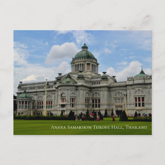 Bangkok Thailand Reise Ananta Samakhom Thron Postkarte