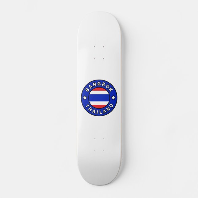 Bangkok Thailand Skateboard (Vorderseite)