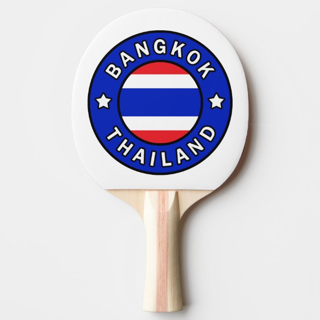 Bangkok Thailand Tischtennis Schläger (Vorderseite)