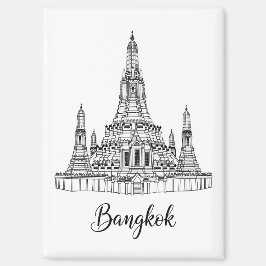 Bangkok Thailand Wat Arun  Magnet
