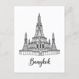 Bangkok Thailand Wat Arun  Postkarte