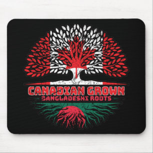 Bangladesch Bangladesch Canadian Canada Treots Mousepad