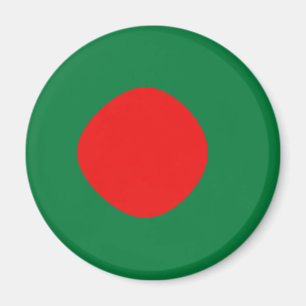Bangladesch Fischaugen-Flagge-Magnet Magnet