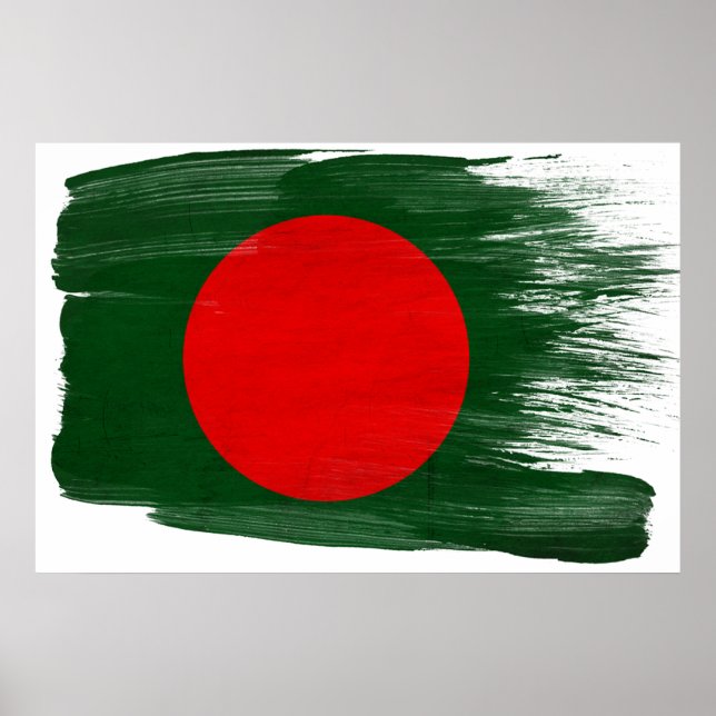 Bangladesch Flag Posters Poster (Vorne)