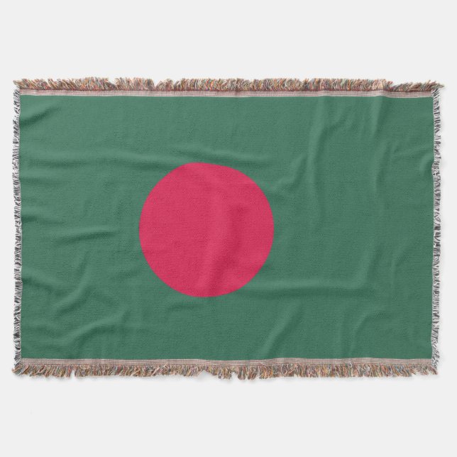 Bangladesch-Flagge Decke (Vorderseite)