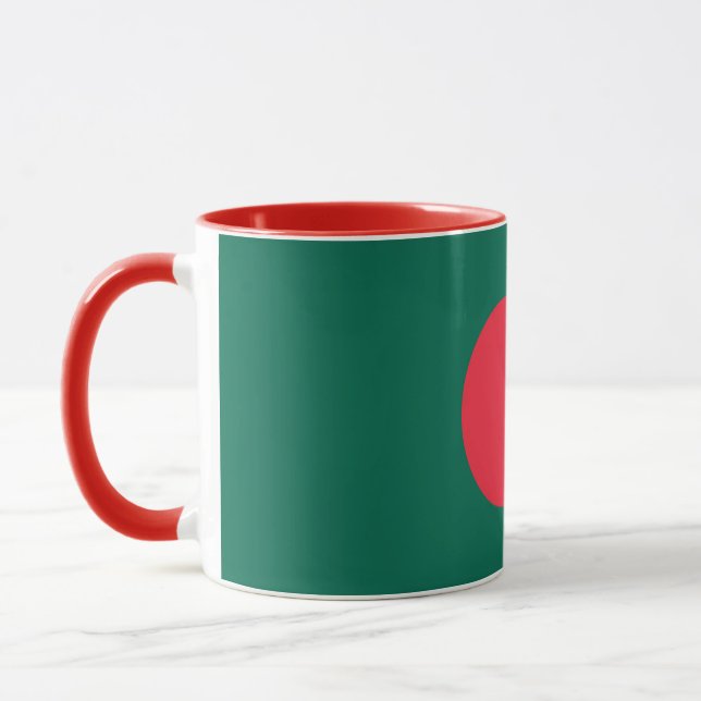 Bangladesch-Flagge Design – Stolzes Erbe Geschenkt Tasse (Links)