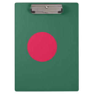 Bangladesch-Flagge Klemmbrett
