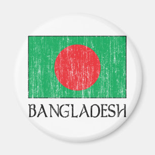 Bangladesch-Flagge Magnet