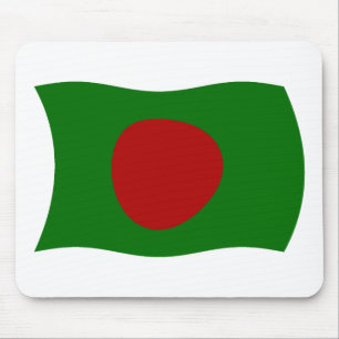 Bangladesch-Flagge-Mauspad Mousepad