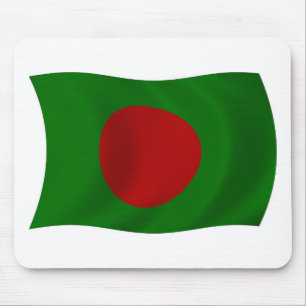 Bangladesch-Flagge-Mauspad Mousepad