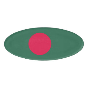 Bangladesch-Flagge Namenschild