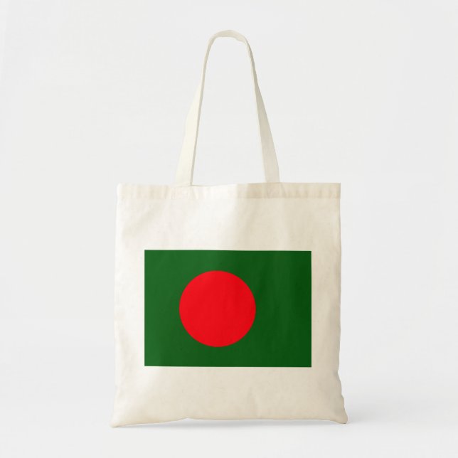 Bangladesch-Flagge Tragetasche (Vorne)