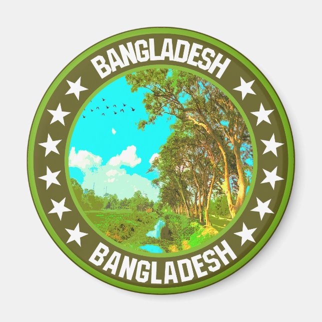 Bangladesch Magnet (Vorne)