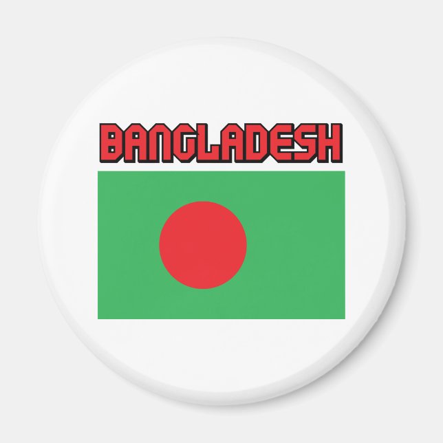 Bangladesch Magnet (Vorne)