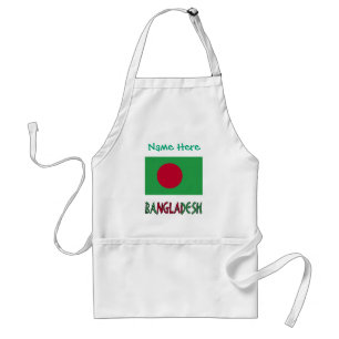 Bangladesch Personalisierte Bangladeschische Flagg Schürze