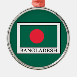 Bangladesch Silbernes Ornament