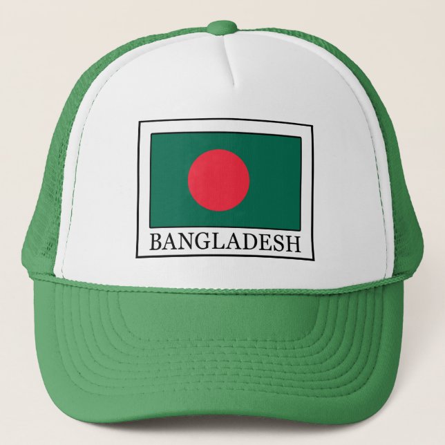 Bangladesch Truckerkappe (Vorderseite)