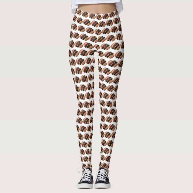 Bangladesch und Mash UK Food Sausage Kartoffeln Leggings (Vorderseite)