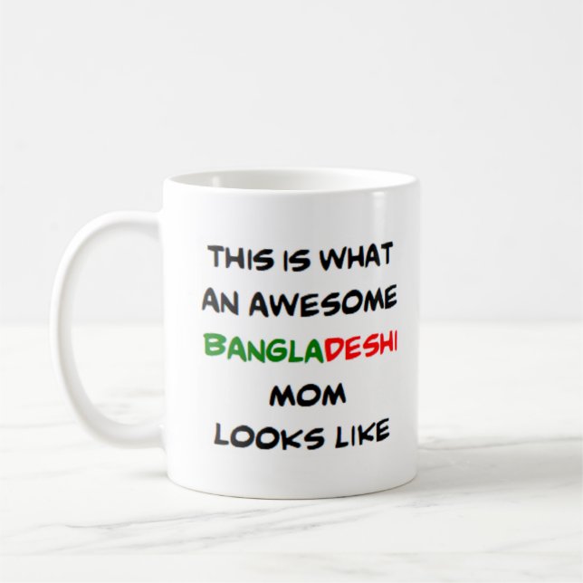 bangladeschische Mama, phantastisch Kaffeetasse (Links)