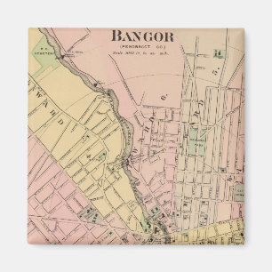 Bangor, Brauer, Maine Magnet