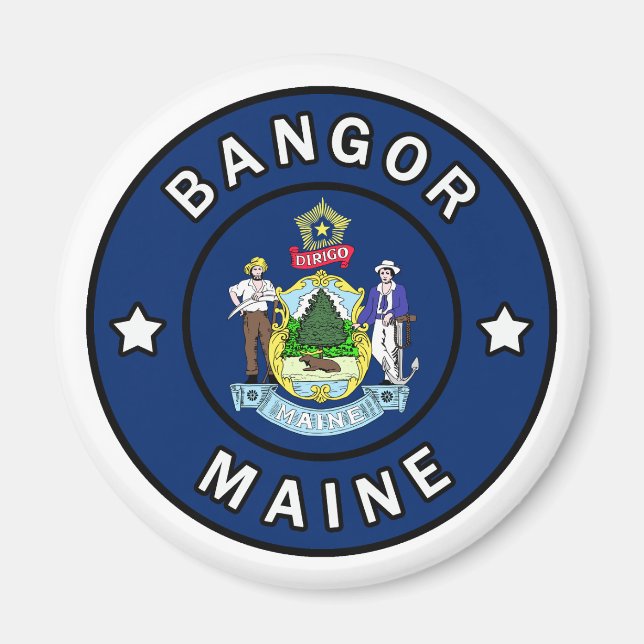 Bangor Maine Magnet (Vorne)