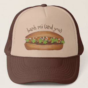 Banh Mi (Ich und du) Vietnamesisches Schweinefleis Truckerkappe