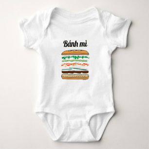 Banh MI vietnamesisches Stangenbrot des Baby Strampler