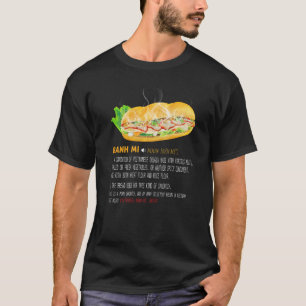 Banh Mi Wörterbuchdefinition Vietnamesisches Schw T-Shirt