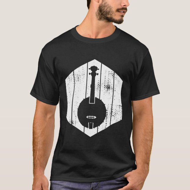 Banjo Bluegrass Music T-Shirt (Vorderseite)