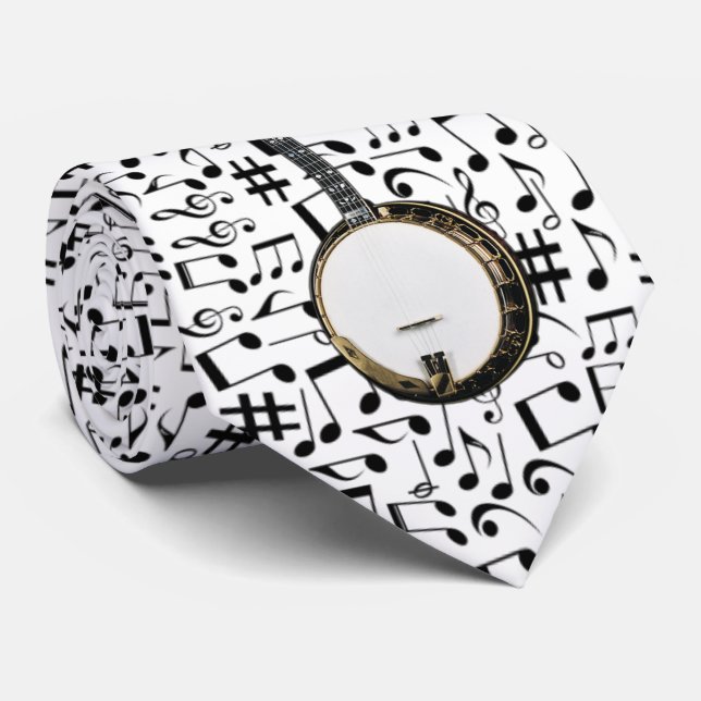 BANJO - DER BELIEBTESTE HINTERGRUND KRAWATTE (Gerollt)