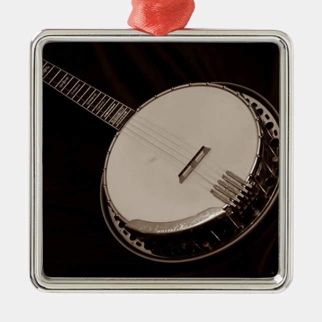 BANJO ENTHUISIAST - CHRISTMAS ORNAMENT (Vorne)