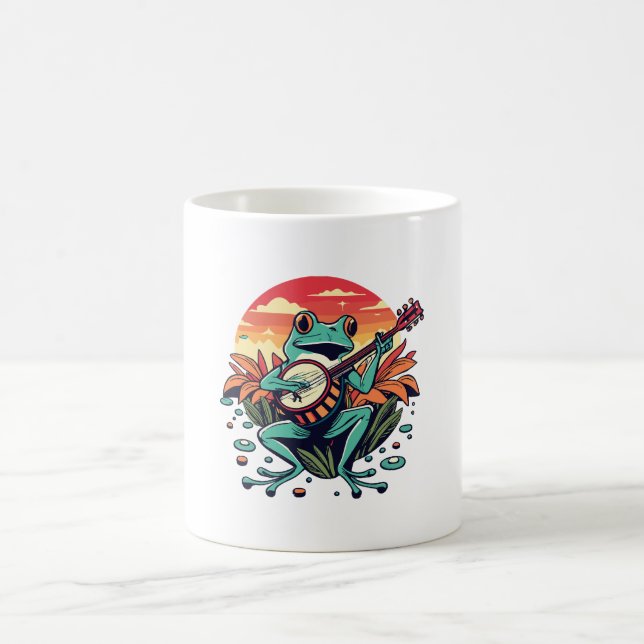 Banjo Frog Kaffeetasse (Mittel)
