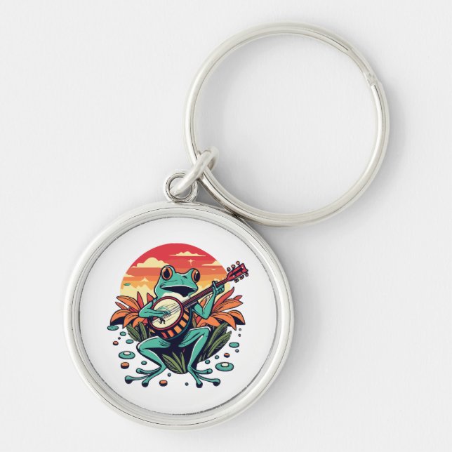 Banjo Frog Schlüsselanhänger (Vorne)