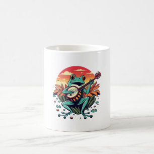 Banjo-Frosch Kaffeetasse