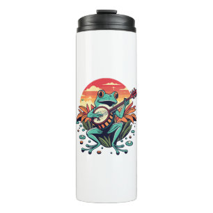 Banjo-Frosch Thermosbecher