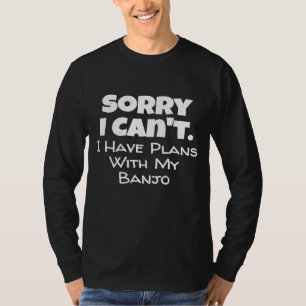 Banjo für Spieler und Musik T-Shirt