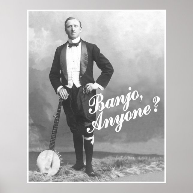 Banjo Irgendjemand? Poster (Vorne)