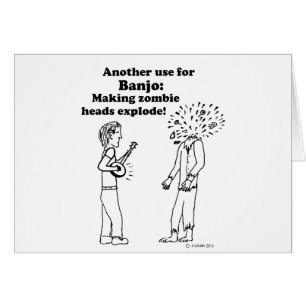 Banjo macht Zombies explode