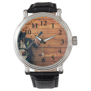 Banjo-Mann Armbanduhr