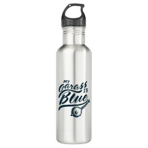 Banjo Mein Glas ist blau Edelstahlflasche