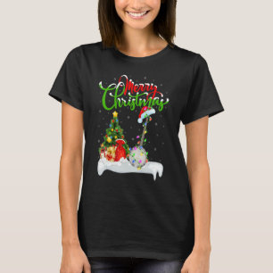 Banjo-Musik   Weihnachtsdekorationen Weihnachtsman T-Shirt