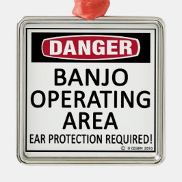 Banjo Operating Area Ornament Aus Metall